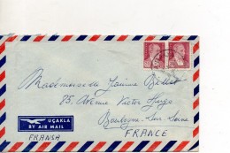 Turquie Enveloppe De ANTAKYA POUR BOULOGNE SUR SEINE - Lettres & Documents