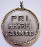 Médaille.   PRL Heysel 12 Juin 1983. Hommage à Ses Mandataires. 37 Mm - Professionali / Di Società