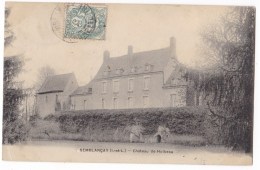 SEMBLANCAY   -  Château De  Holbeau. Carte Rare. - Semblançay