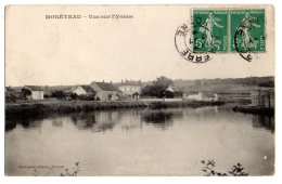 Cpa   Monéteau    Vue Sur L'Yonne     BE - Moneteau