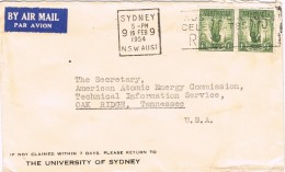 17431. Carta Aera SYDNEY (Ausralia) 1954. Royal Visit - Storia Postale