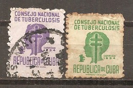 Cuba - Yvert  Beneficencia-20-21 (usado) (o) - Bienfaisance