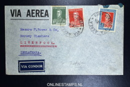 Graf Zeppelin 2. Sudamerikafahrt Sieger 252  Cover Buenos Aires To Liverpool - Airmail