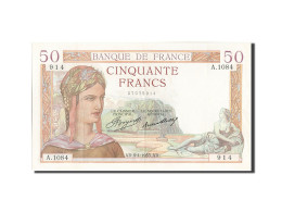 Billet, France, 50 Francs, 50 F 1934-1940 ''Cérès'', 1935, 1935-04-04, SUP - 50 F 1934-1940 ''Cérès''