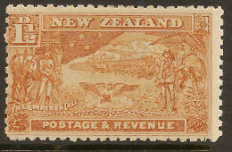 NZ 1898 1 1/2d Boer War SG 275c HM #TY146 - Neufs