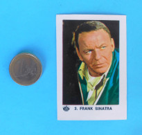 FRANK SINATRA Singer & Actor - Yugoslav Vintage Collectiable Card Kras * Rock-music Musique Musik Musica - Other & Unclassified