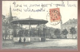 Cpa Boussu   Kiosque   1921   Tram - Boussu