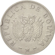 Monnaie, Bolivie, 50 Centavos, 1987, TTB, Stainless Steel, KM:204 - Bolivie