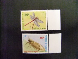 WALLIS ET FUTUNA WALLIS Y FUTUNA 1998 FAUNE INSECTES Yvert & Tellier Nº 521 /22 ** MNH - Unused Stamps