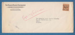 206999 / 1953 ENVELOPE - 1 1/2 C. LOUISVILLE KY. Precancel Preo , THE TOBACCO TRADING CORPORATION - United States USA - Precancels