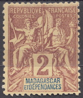 Madagascar 1896 Yvert#29 MNG - Nuevos