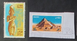 Egitto 1985 Air Mail 2 Stamps Used - Gebraucht