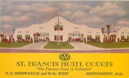 199689-Alabama, Montgomery, St Francis Hotel Courts, Highway 31 & 80, Bone-Crow Co - Montgomery