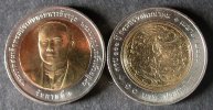 THAILANDE  10  BATH  UNC / BU  THAILAND  2555 / 2012  BI-METALLIC  PORT OFFERT - Thailand