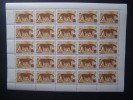 RUSSIA 1964 MNH (**)YVERT 2826 Faune /Animaux Divers/Tigre.Fauna La Feuille /Animals-miscellaneous/tiger.sheet - Feuilles Complètes
