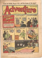 ADVENTURE Every Thursday N°1294 Nov 5th 1949 DIXON HAMKE AND THE YELLOW GHOST - Newspaper Comics