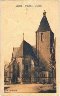 ASSIER . 46 . L'église . Animée . - Assier