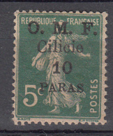 Cicicie 1920 Mi Nr 91 Opdruk  10 Op 5 - Nuovi