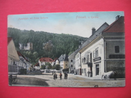 Friesach.Hauptplatz Mit Ruine Rotturm.STENGEL - Friesach