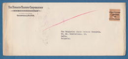 207000 / 1953 ENVELOPE - 1 1/2 C. LOUISVILLE KY. Precancel Preo , THE TOBACCO TRADING CORPORATION - United States USA - Precancels