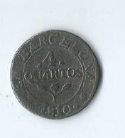 Barcelona 4 Quartos 1810 - Provincial Currencies