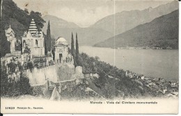 5519 - MORCOTE- CANTON TICINO - SVIZZERA - F.P. NON VIAGGIATA - Morcote