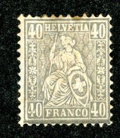 10408  Switzerland 1881  Zumstein #50 *  Michel #42  - Offers Welcome! - Ongebruikt