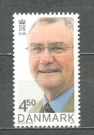 2004 DENMARK PRINCE HENRIK BIRTHDAY MICHEL: 1374 MNH ** - Unused Stamps