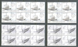 2004 DENMARK VIKING SHIPS MUSEUM BOOKLET STAMPS (10x) (10x) MICHEL: 1377-1378 MNH ** - Neufs