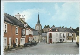 Saint-Jean-sur-Erve-Entrée Du Bourg-(CPSM) - Saint Aignan Sur Roe