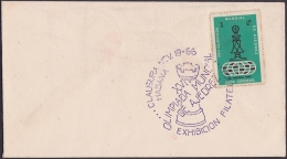 1966-CE-32 CUBA 1966 CHESS OLIMPIADA AJEDREZ PHILATELIC EXPO - Brieven En Documenten