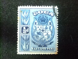 TONGA 1897 Escudo De Armas ARMS Yvert Nº 38 º FU  SG Nº 38 º FU - Tonga (...-1970)