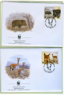 2002 - ARGENTINA - Mi. Nr. 2749/2752 - OFFICIAL FDC - (CAT 2016 WWF) - Ungebraucht