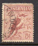 Australia 1932 6d Kookaburra, Used (SG 146) - Oblitérés
