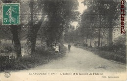 ELANCOURT ECLUSE ET LE MOULIN DE L'ETANG ANIME 78 YVELINES - Elancourt