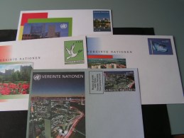 == UNO Wien 4 EUR Umschläge , Weit Unter Postpreis - Brieven En Documenten