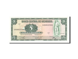 Billet, Nicaragua, 5 Cordobas, 1972, Undated, KM:122, NEUF - Nicaragua