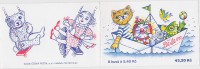 Carnet De 8 Timbres + 2 Coupons Enfants Réveil Oiseau Nounours Balançoire Chat Mer YT C 240 / Booklet Michel MH 82 (258) - Ungebraucht