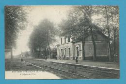 CPA Chemin De Fer La Gare De L´Est FONTENAY-TRESIGNY 77 - Fontenay Tresigny