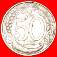 * TURRETED ALLEGORY: ITALY ★ 50 LIRAS 1996R! LOW START  NO RESERVE! - 50 Liras