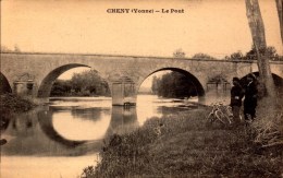 Yonne, Cheny, Le Pont   (bon Etat) - Cheny