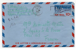 USA--1961--Aérogramme De NYACK (N-Y) Pour PARIS-France - Lettres & Documents