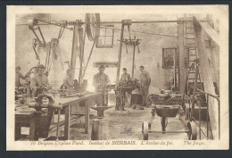 CPA - Institut De BIERBAIS - Belgian Orphan Fund. - L'Atelier Du Fer - The Forge   // - Mont-Saint-Guibert