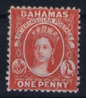 BAHAMAS:  SG 24  Mi Nr 5 Aa  , Perf 12,5  1863 Watermark CC MH/* Falz/ Charniere - Bahamas (1973-...)