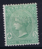 BAHAMAS:  SG 39 B   Mi 8c   MH/* Falz/ Charniere Watermark CC  Thin Spot + Signed 1863 - Bahamas (1973-...)