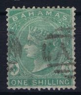 BAHAMAS:  SG 39  Mi 8 C  Used 1863  CC WM Perfo 14 - Bahama's (1973-...)