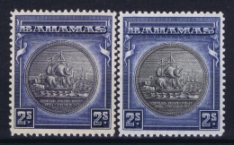 BAHAMAS:  SG 131 + 131a  Mi 93a + 93b  MH/* Falz/ Charniere  1931 - Bahamas (1973-...)