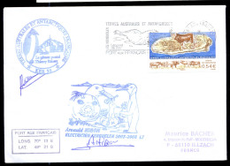 POLAR PHILATELY-PENGUINS-ALBATROSS-SEALS-EXPEDITION-SIGNED COVER-TAAF-SCARCE-BX1-345 - Forschungsprogramme