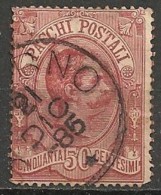 1Timbres - Italie  - Colis Postaux - 1884-1886 - 50 C. - - Pacchi Postali