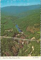 VS. Aerial View Moyie Bridge And River, 9 Miles From Bonners Ferry, Idaho . 2 Scans - Autres & Non Classés